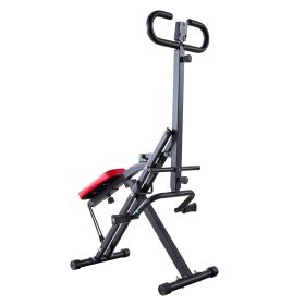 Squat Machine, Deep Squat Rowing Machine for Home, Easy Setup & Foldable Exercise Equipment
