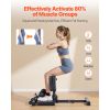 Sissy Squat Machine, Multi-Function Deep Sissy Squat Bench for Leg Muscle Training, Easy Setup & Foldable Core Waistline & Glute Workout Equipment