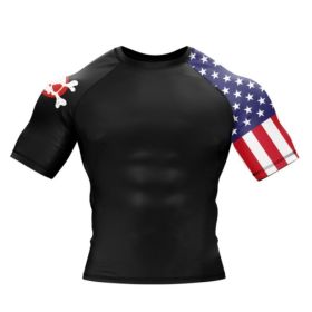 XM AMERICAN WARRIOR - Longsleeve And Shortsleeve - XMARTIAL (Option: XS-ShortSleeves)